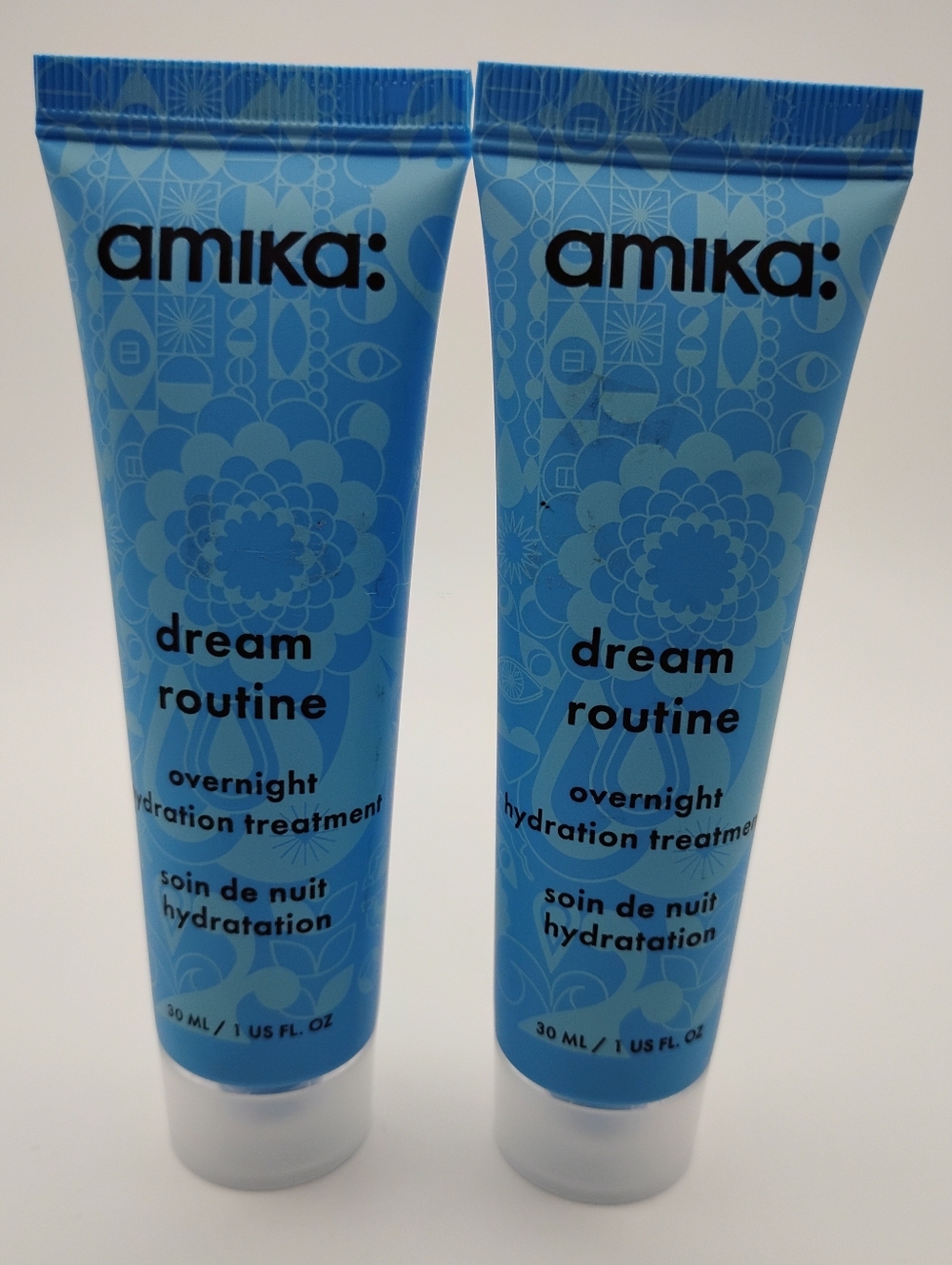 2 Amika Dream Routine Overnight Hydration Treatment Brand New
